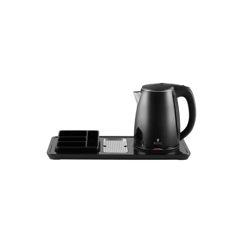 Royal Catering RC-HKS01 vedenkeitin ja teestation 1,2 l 1800 W ruostumaton teräs