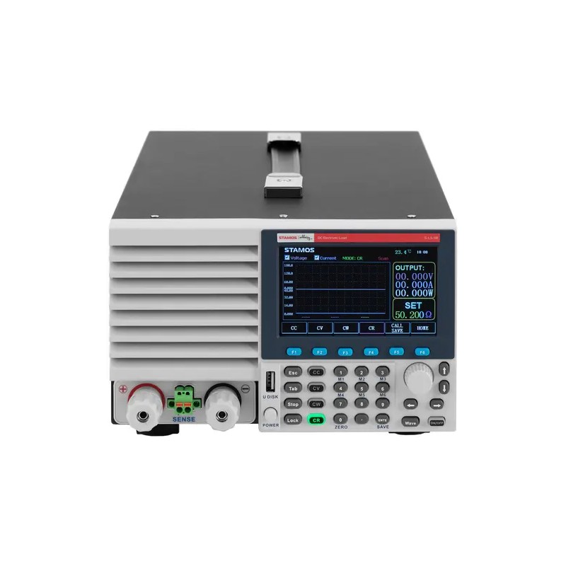 Ohjelmoitava elektroninen kuorma 500 W, 0–40 A, LCD-näyttö