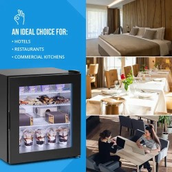 Royal Catering Mini-pakastin 88 l työtasoille