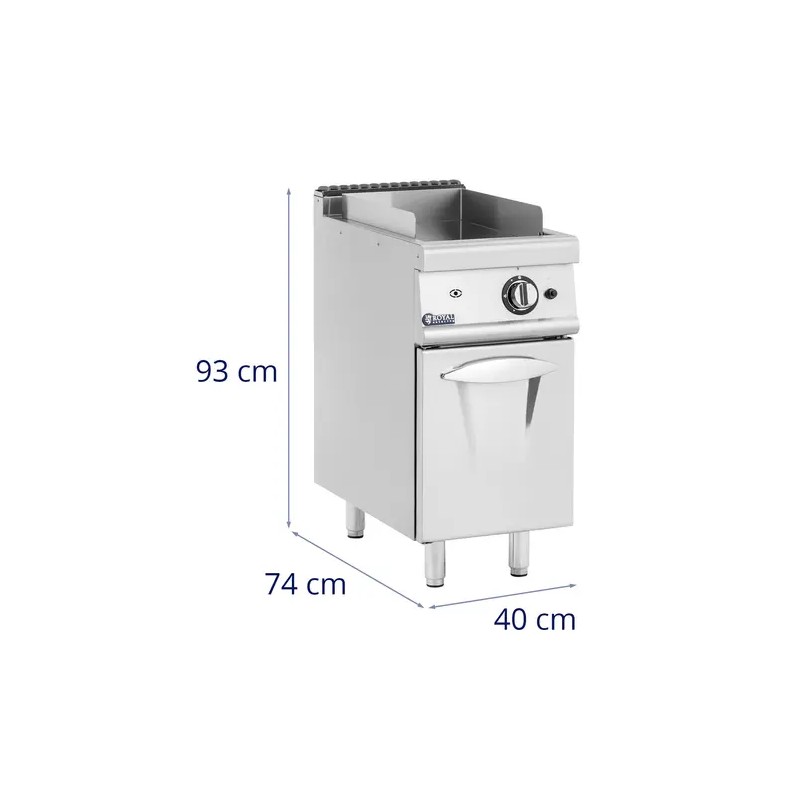 Kaasugrilli alakaapilla 6 kW 50-300 °C LPG/maakaasu