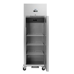 Royal Catering Gastro-kylmäkaappi 454 l ruostumaton teräs lukittava