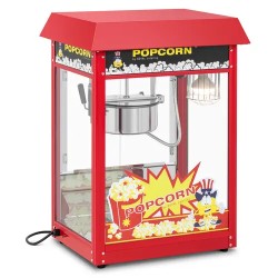 Royal Catering Popcorn kone 1500 W 5 kg h punainen
