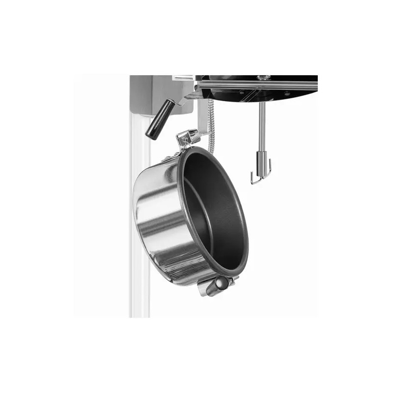 Popcorn-kone 1500 W 5 kg/h valko-kultainen