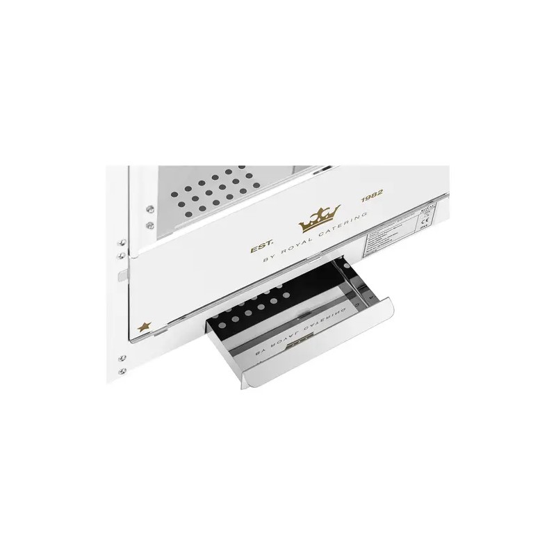 Popcorn-kone 1500 W 5 kg/h valko-kultainen
