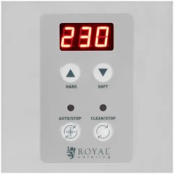 Royal Catering jäätelökone 1500 W 25 l/h ruostumaton teräs