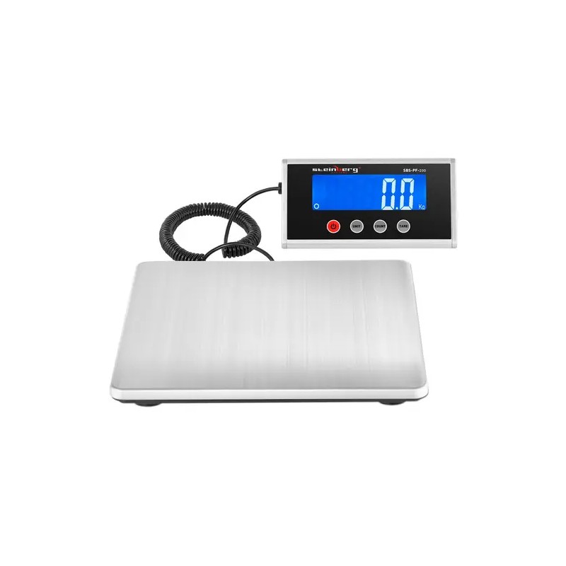 Digitaalinen pakettivaaka SBS-PF-200, 200 kg / 100 g, ruostumaton teräs