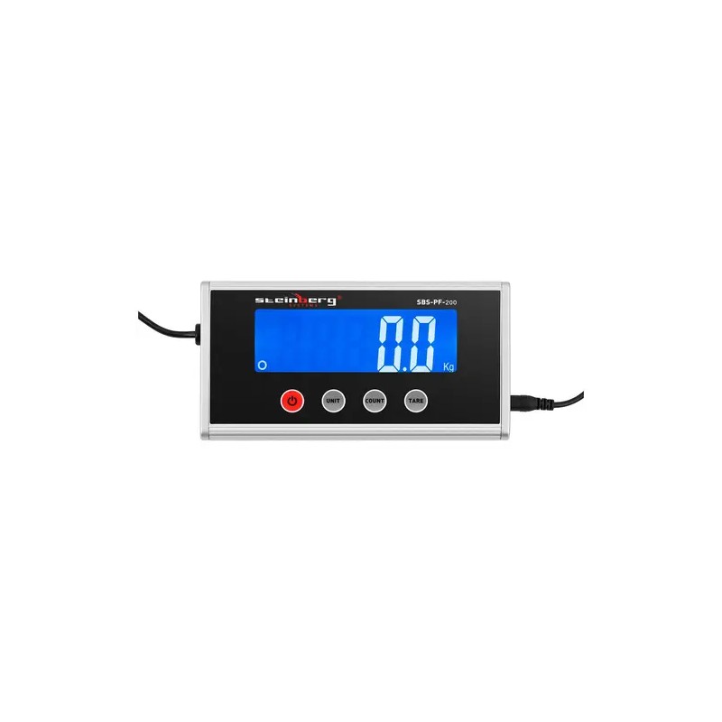 Digitaalinen pakettivaaka SBS-PF-200, 200 kg / 100 g, ruostumaton teräs