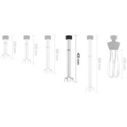 Royal Catering RCMA-400 sauvasekoittimen varsi 400 mm