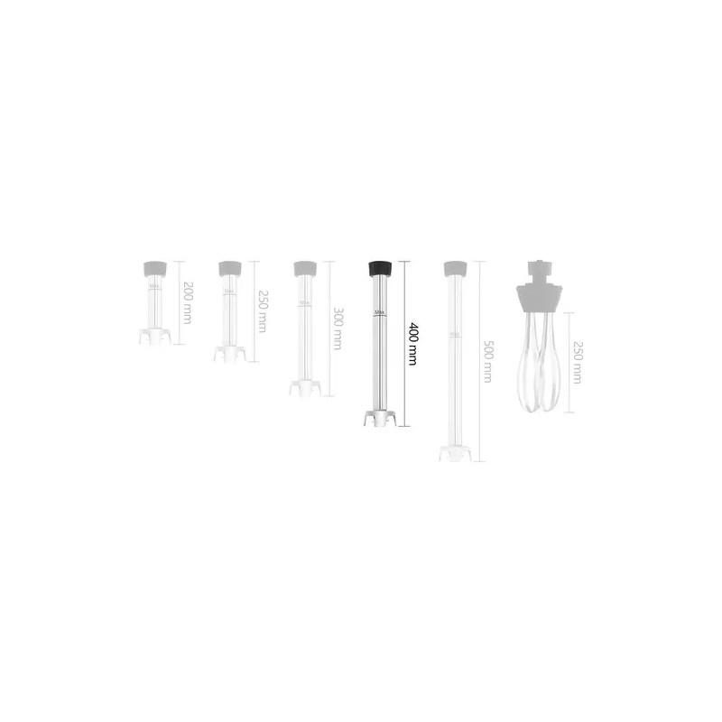 Royal Catering RCMA-400 sauvasekoittimen varsi 400 mm