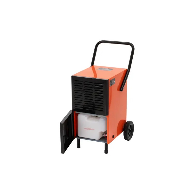 Rakennuskuivuri 55 l/24 h, 500 m³/h, 62 m², 6 l säiliö