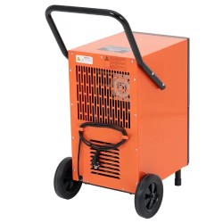 Rakennuskuivuri 55 l/24 h, 500 m³/h, 62 m², 6 l säiliö