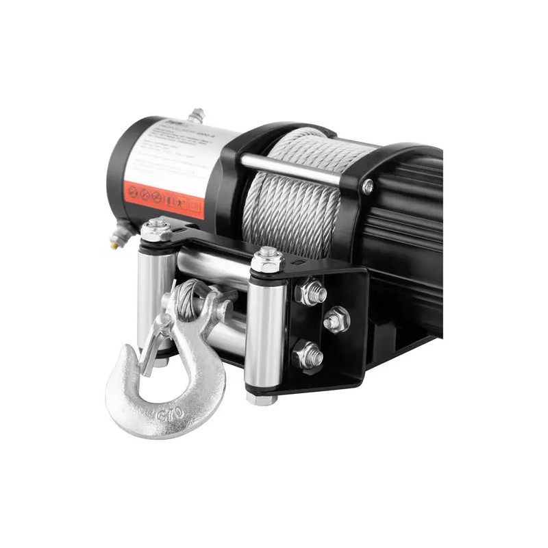 MSW PROPULLATOR 4500-B Offroad-vinssi 12 V 2040 kg 15,5 m teräsvaijeri