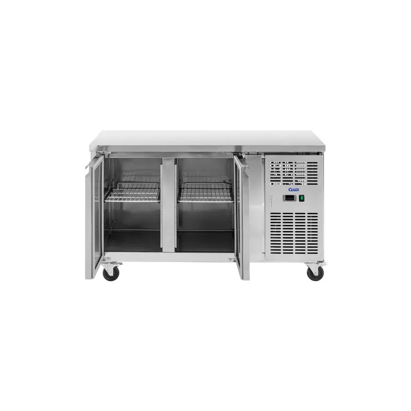 Royal Catering kylöpöytä 260 l, 136 x 70 cm, ruostumaton teräs, energialuokka B