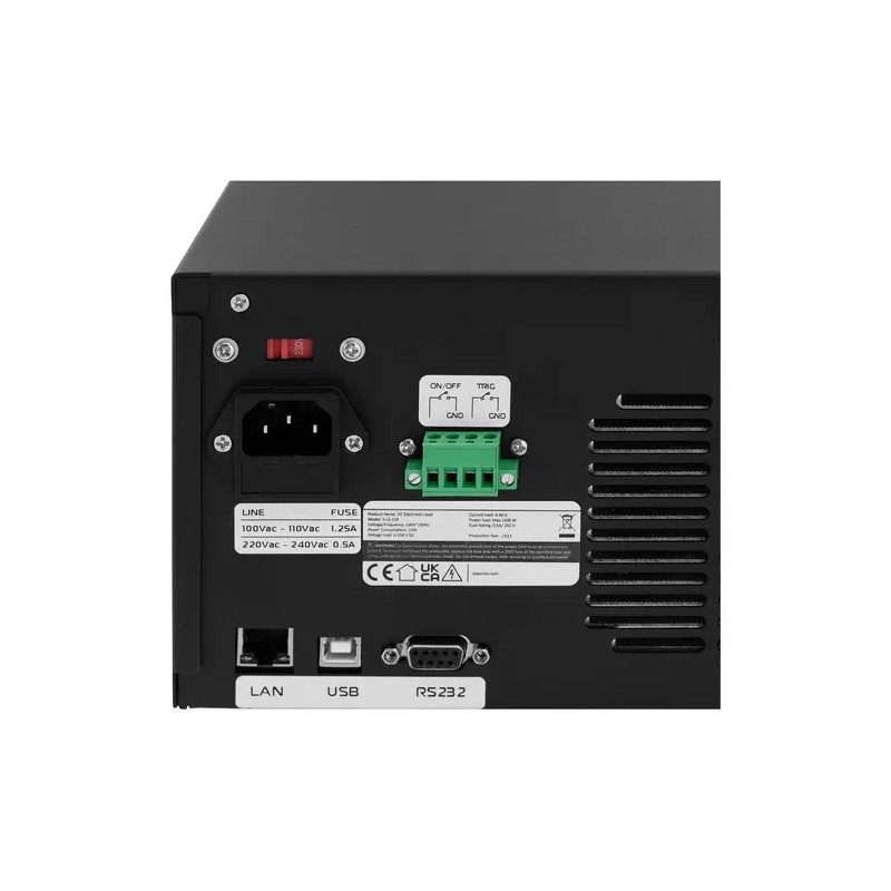 Ohjelmoitava elektroninen kuorma 1500 W 0–40 A LCD-näytöllä