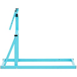 Sahapukki moottorisahalle, kokoontaitettava, max 120 kg, tukeille max 2,4 m