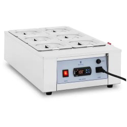 Royal Catering suklaan sulatuskone 6 x 1 5 l 100 C