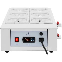 Royal Catering suklaan sulatuskone 6 x 1,5 l 100 °C