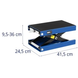 MSW Moottoripyörän nostin manuaalinen 360 mm 500 kg