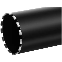 Timanttikruunu MSW-DCD-400/200, Ø 200 mm, pituus 400 mm, 1 ¼" 7 UNC
