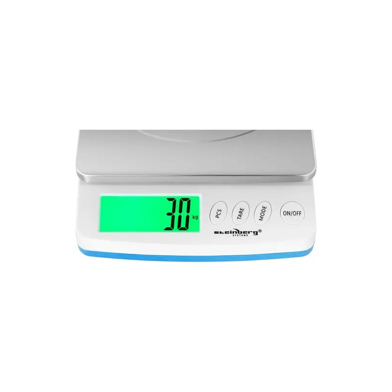 Digitaalinen kirjevaaka SBS-PT-30000, 5 g–30 kg, tarkkuus 1 g, 235 x 197 mm