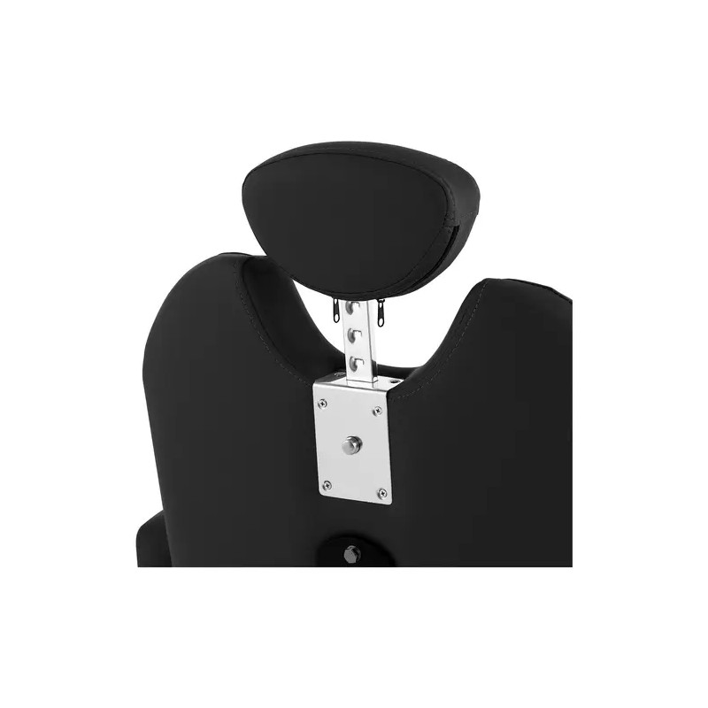 Kampaajatuoli LIVORNO BLACK, korkeussäädettävä 510-650 mm, musta, 150 kg