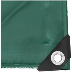 PVC-peite 1000 x 600 cm 650 g/m² rei'ityksillä
