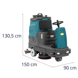 Istuttava lattianpesukone 96 cm 5200 m²/h