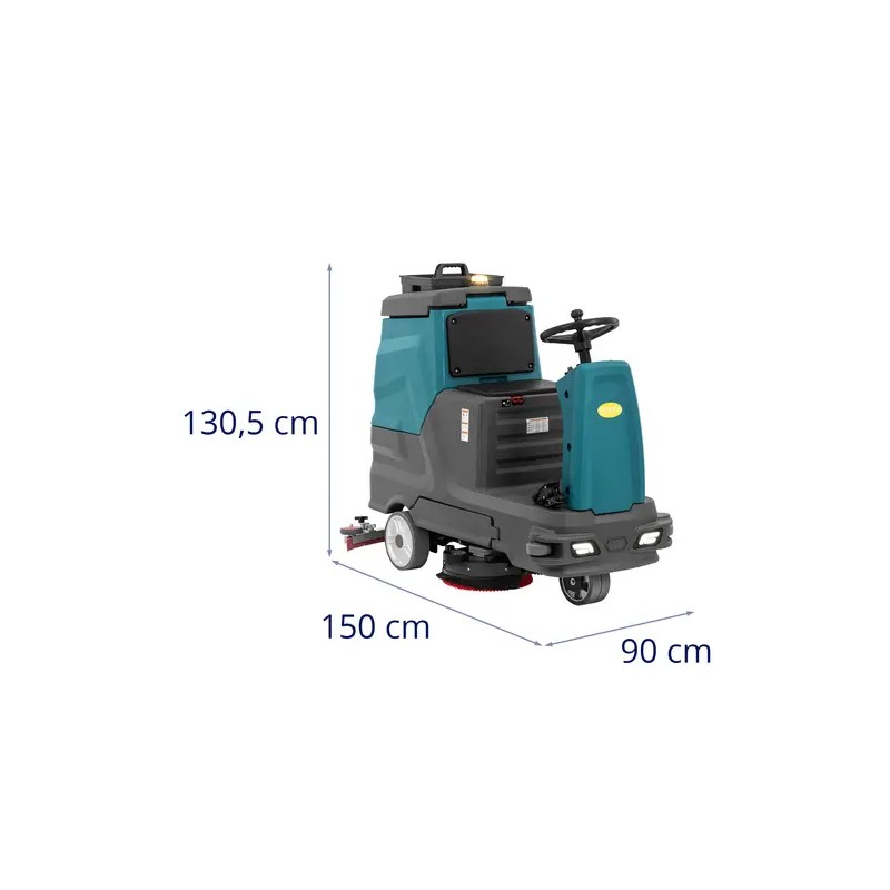 Istuttava lattianpesukone 96 cm 5200 m²/h