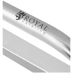 Royal Catering ruostumattomasta teräksestä valmistettu tarjoiluvaunu, 5 hyllyä, 84 x 52 cm, 150 kg