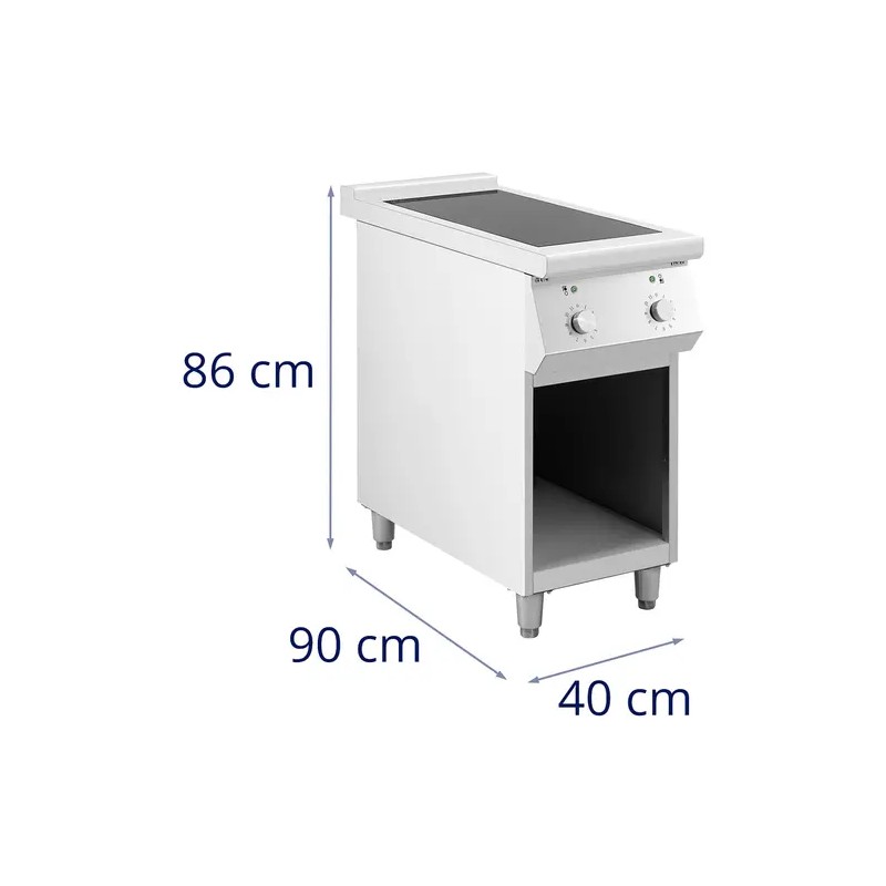 Royal Catering Induktioliesi 8500 W 2 x 30 cm 260 °C