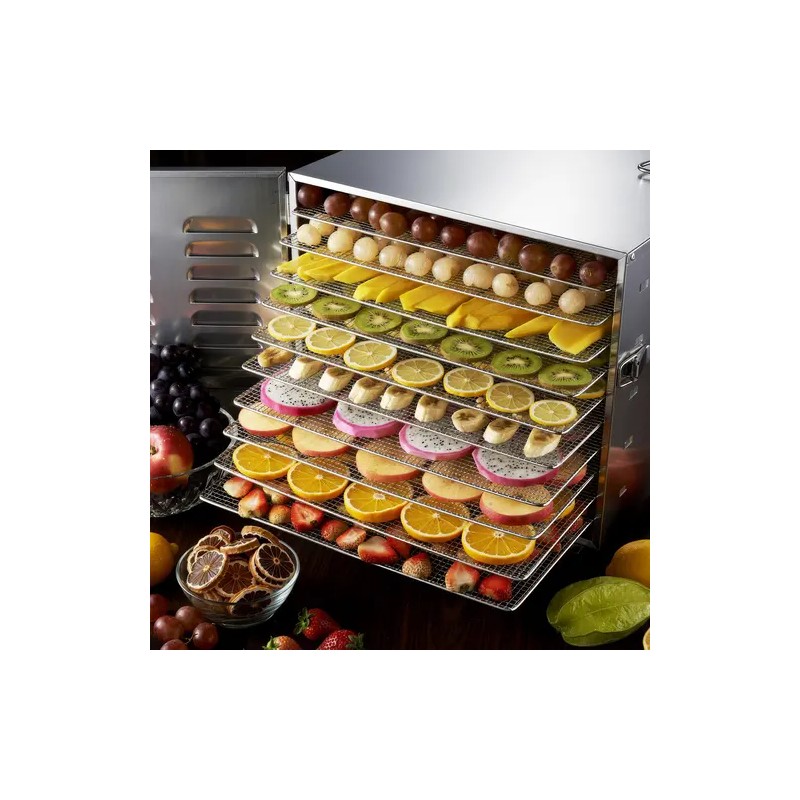 Royal Catering RCDA-1000/59S ruoankuivuri 1 000 W 10 tasoa