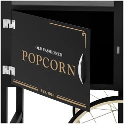 Royal Catering popcorn-vaunu RCPT-BGWG-1, 51 x 37 cm, musta ja kulta