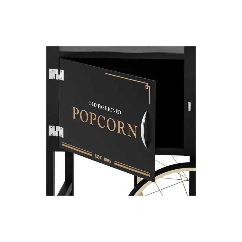 Royal Catering popcorn-vaunu RCPT-BGWG-1, 51 x 37 cm, musta ja kulta