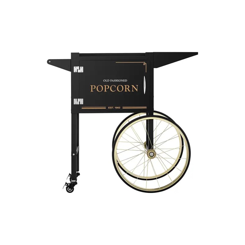 Royal Catering popcorn-vaunu RCPT-BGWG-1, 51 x 37 cm, musta ja kulta