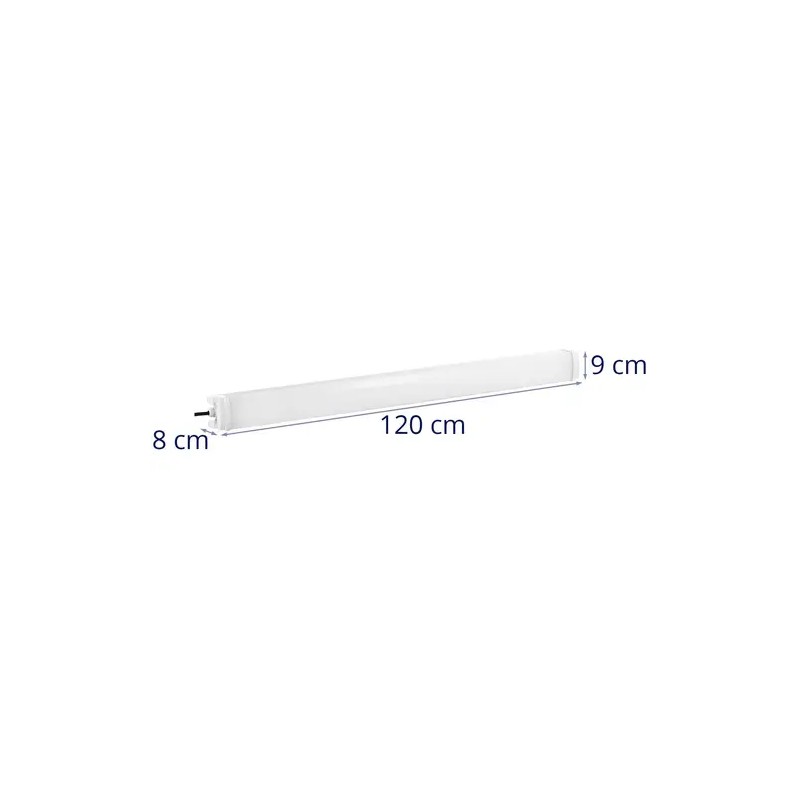 Wiesenfield WIE-LED-40 LED-kosteustilavalaisin 120 cm 40 W 4400 lm 6000-6500 K