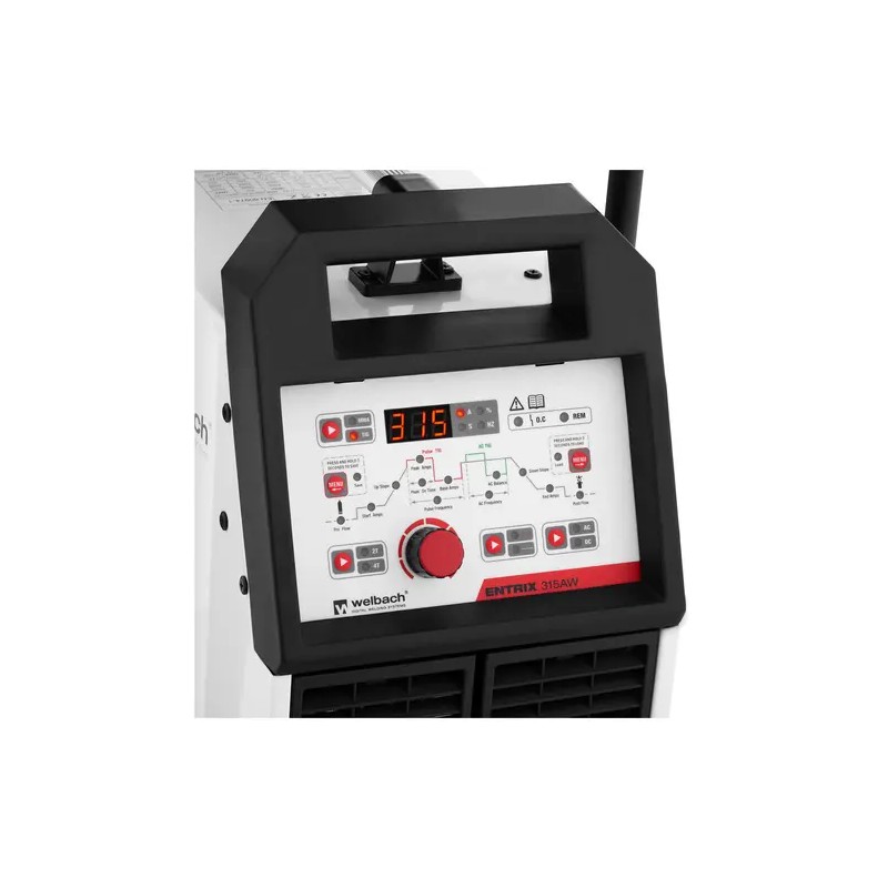 WIG-hitsauslaite AC/DC MMA 315 A 400 V IGBT Puls vesijäähdytyksellä