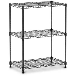 Metallihylly 60 x 35 x 77 cm musta 120 kg
