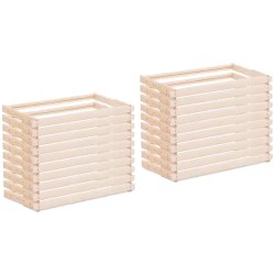 Langstroth kehikot 20 kpl mänty korkeus 232 mm ruostumaton teräslanka
