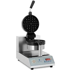 Royal Catering RCWM 1300 RE kääntyvä vaffelirauta LED näytöllä 1300 W