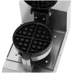 Royal Catering RCWM-1300-RE kääntyvä vaffelirauta LED-näytöllä 1300 W