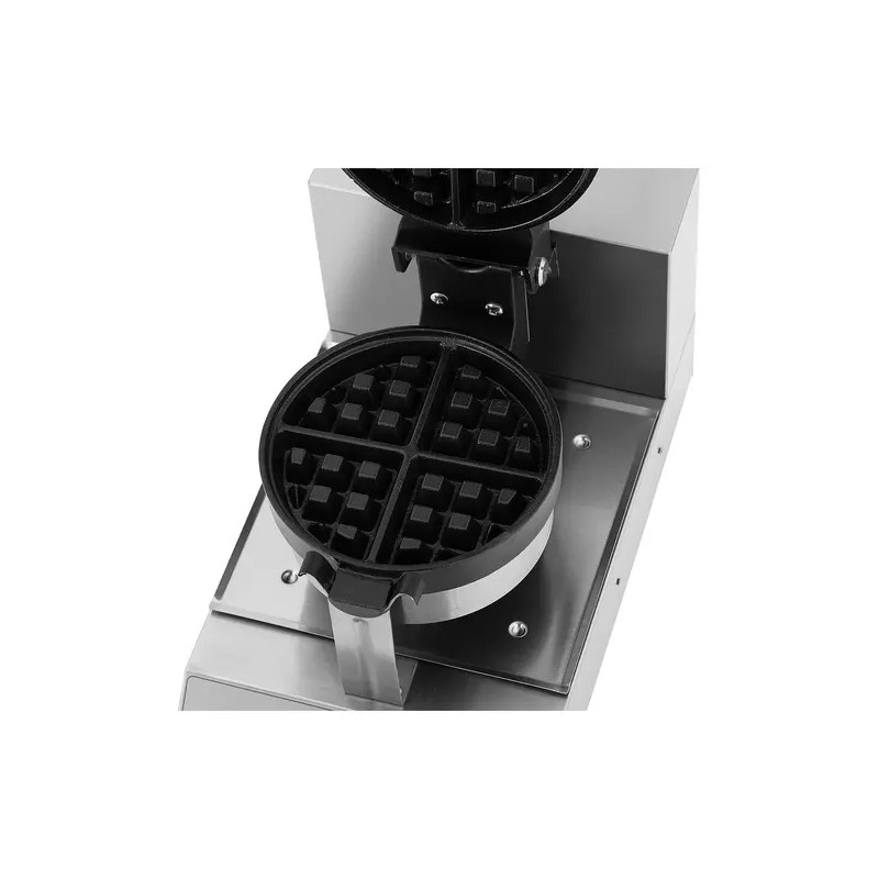 Royal Catering RCWM-1300-RE kääntyvä vaffelirauta LED-näytöllä 1300 W