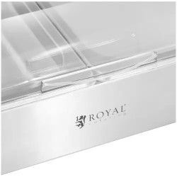 Royal Catering buffetvitriini 2 x 4 l, 535 x 335 x 250 mm