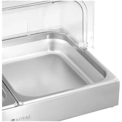 Royal Catering buffetvitriini 2 x 4 l, 535 x 335 x 250 mm