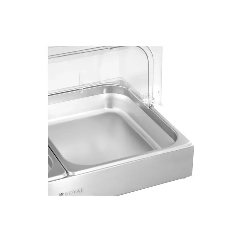 Royal Catering buffetvitriini 2 x 4 l, 535 x 335 x 250 mm