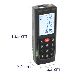 Laseretäisyysmittari 70 m, tarkkuus 1,5 mm, Bluetooth, IP54
