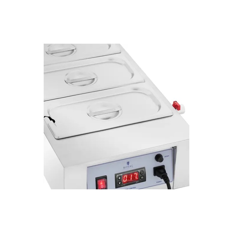 Royal Catering suklaasulatin 3 x 3,2 l, 1500 W, max 100 °C