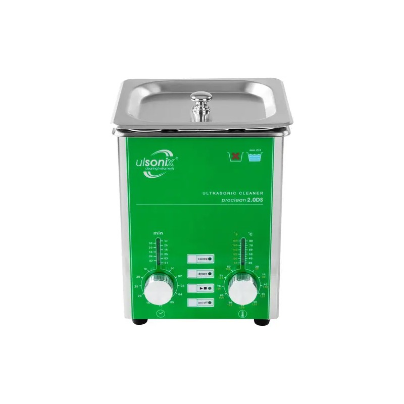 Ultraäänipesuri PROCLEAN 2.0DSP 2 l 40 kHz 80 W Degas Sweep Memory Pulse