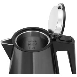 Royal Catering vedenkeitin ja kahvi- ja teeasema 1,2 l 1400 W musta