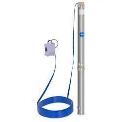 Syväkaivopumppu 95 mm 10 800 l h 2200 W ruostumaton teräs