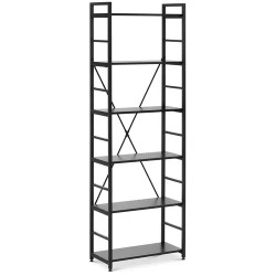 Fromm Starck kirjahylly 28 x 60 x 182 cm musta 150 kg 13 7 kg
